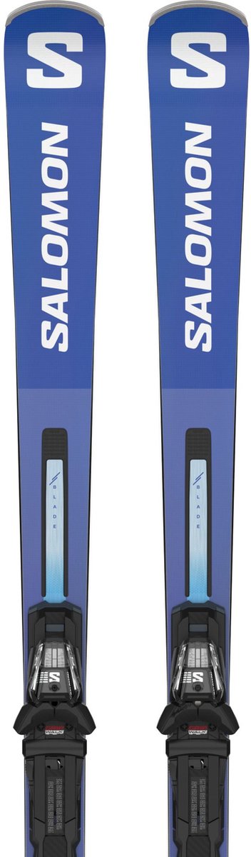 SALOMON - e s/race gs 10 + m12 gw f80 - Ski heren - Blauw