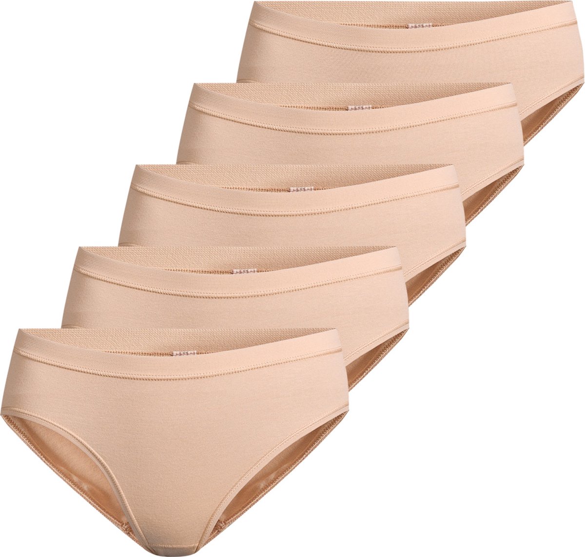 Conta Dames midi slip 5 pack fijnrib