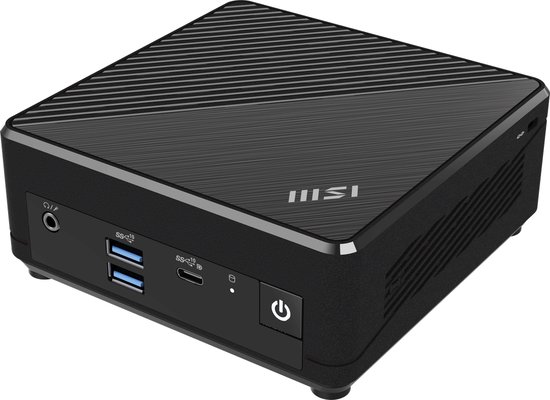 Foto: Bitbull msi mini pc computer compleet inclusief ram en ssd 16gb 500gb n100 4 core 3 4ghz turbo wifi 6 bluetooth 5 hdmi displayport usb c msi cubinadl002beu windows 11 professional