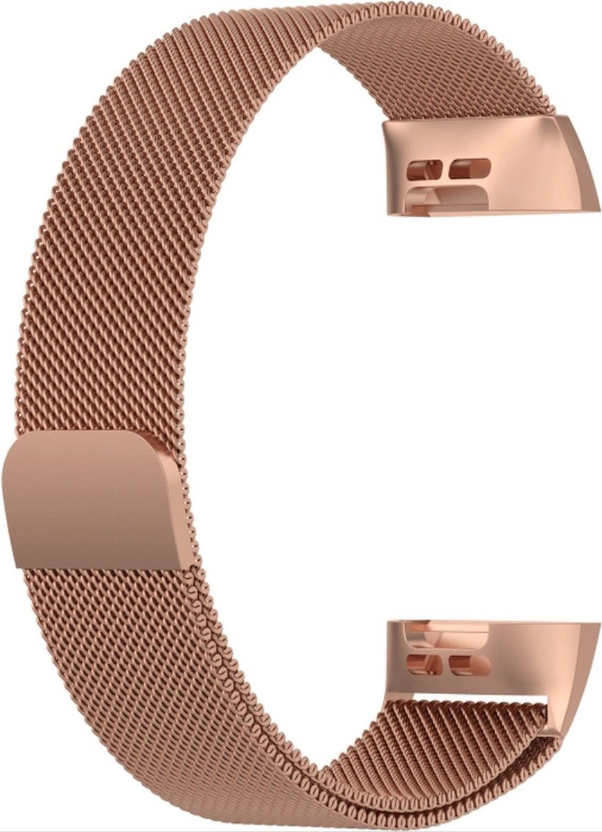rosegoud met ons Heble® bandje - perfect voor Fitbit Charge 3 en 4