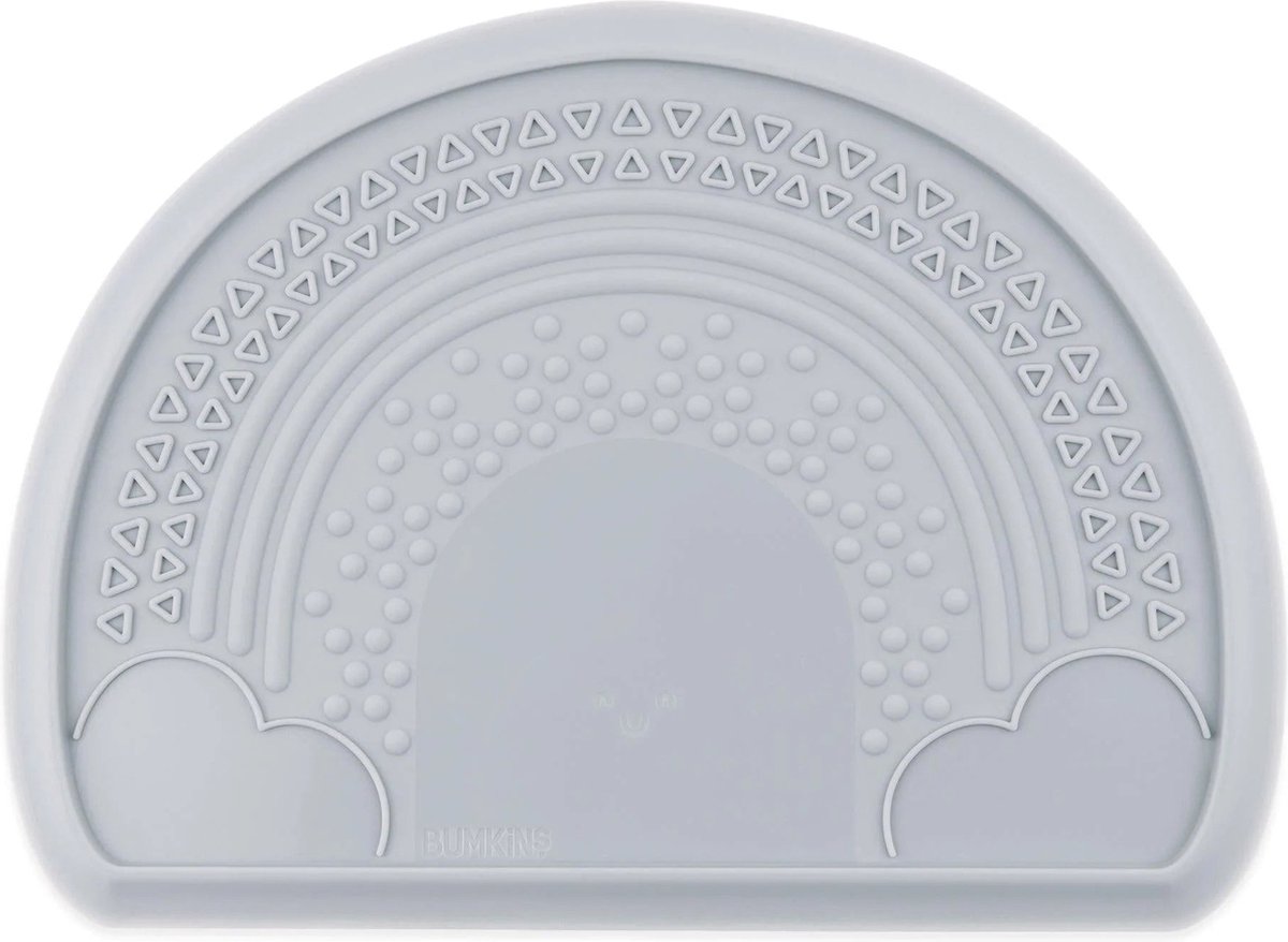 Bumkins - Siliconen Sensorische Placemat - Grijs