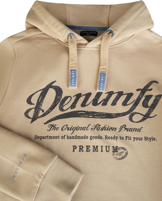 DENIMFY Pull homme DFArno coupe régulière Multicolore XL Adultes