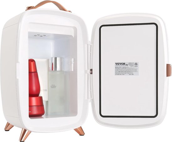 S SMAUTOP mini koelkast, 12 liter draagbare schoonheid make-up