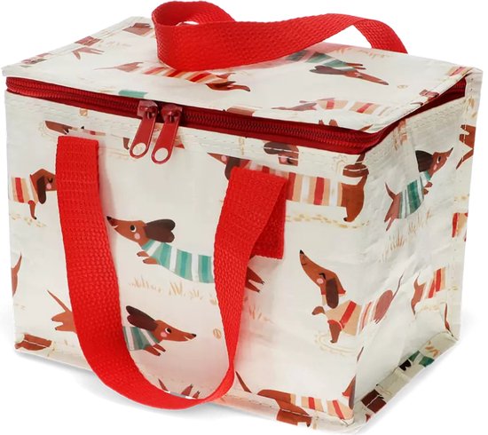 Sac à lunch / Sac isotherme Sausage Dog / Teckel de Rex London