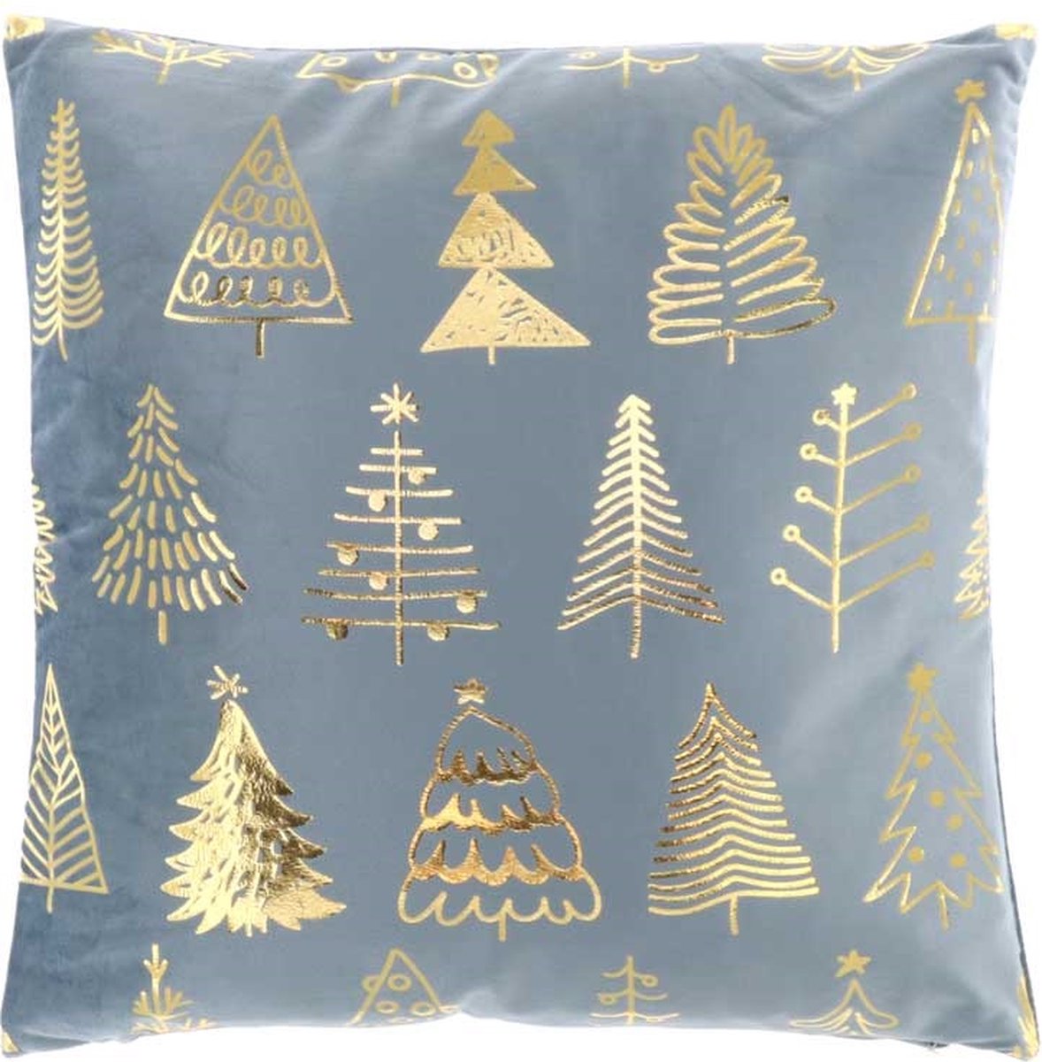 Unique Living Kussen Xmas Tree 45x45cm Ice Crystal Multikleur