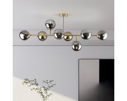 LumenXL – Design plafondlamp Osem – Goud – Smoke glas – Hotel Chique