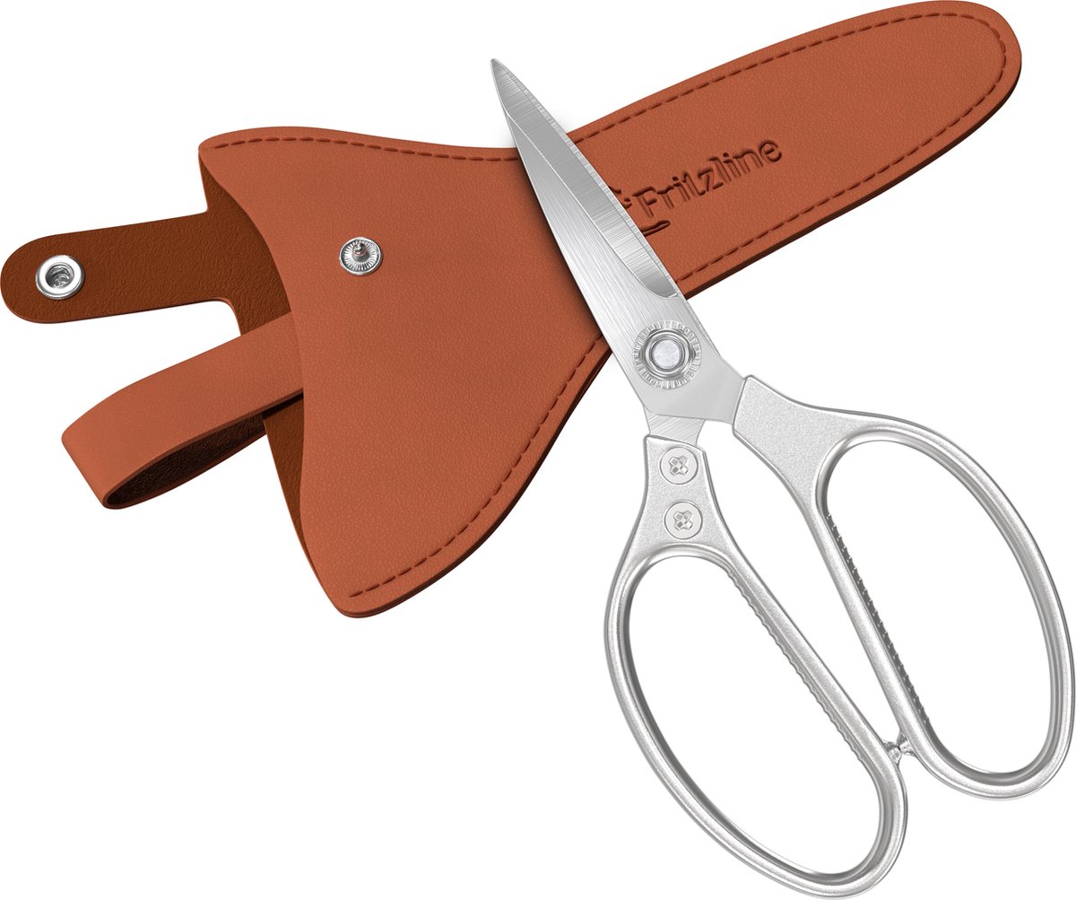 Fritzline Keukenschaar - Huishoudschaar - Vleesschaar - Vaatwasserbestendig - scharenset - schaar linkshandig - scissors