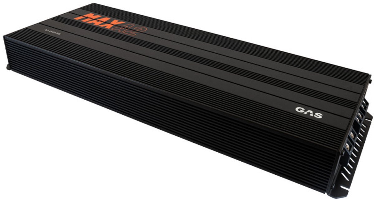Gas Audio Power Gas Max Level 2 Mono Amplifier voor Auto Geluidssystemen en Hoogwaardige Geluidskwaliteit