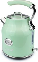 KORONA Toaster Retro Frühstückset Mint 4 Schlitz, Küchenset - 4 Scheiben Toaster inkl. Wasserkocher