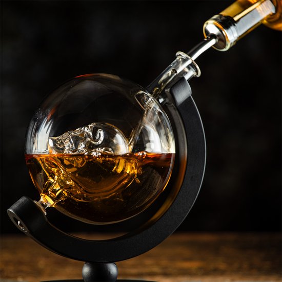 Crâne de carafe à Whisiskey
