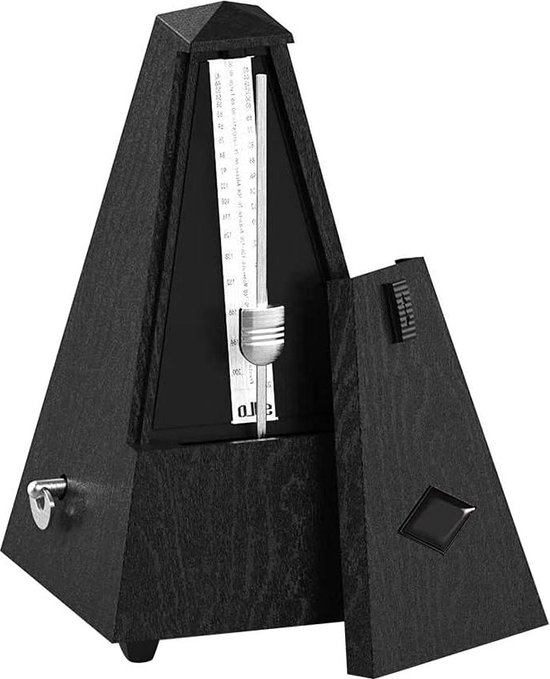 Foto: Mechanische piramide metronoom abs materiaal muziekinstrument voor beginners gitaar viool piano bas