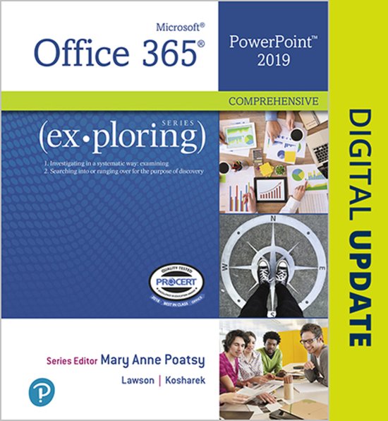 Exploring Microsoft Office PowerPoint 2019 Comprehensive - cover