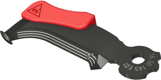 Knipex 16 50 145 SB Abmantelungsmesser Mit Gleitschuh Und Ratschenfunktion Draadstripmes Geschikt Voor Ronde Kabel 7 Mm 3220383 Knipex 16 50 145 SB Abmantelungsmesser Mit Gleitschuh Und Ratschenfunktion Draadstripmes Geschikt Voor Ronde Kabel 7 Mm 3220383