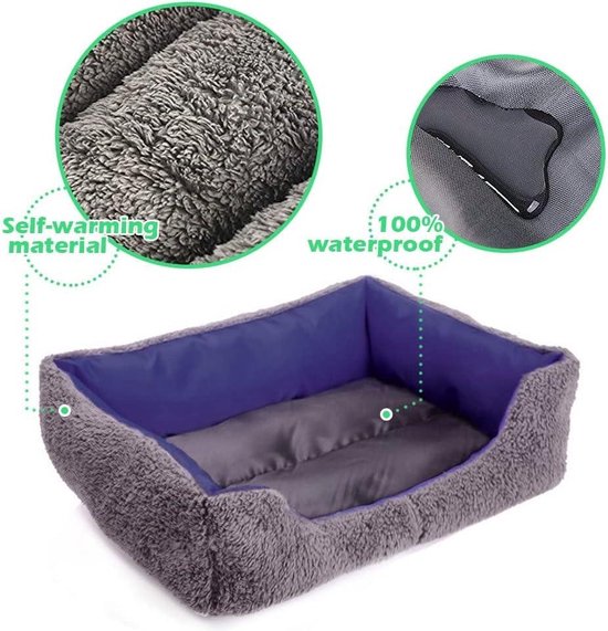 ODOOKON Kussens voor katten, wasbaar, zacht pluizig huisdier, rustgevend speelgoed, kattenkruid pluche dier, nekkussen voor huisdieren, U-vormig kussen om te slapen, uit te rusten en te spelen, 2
