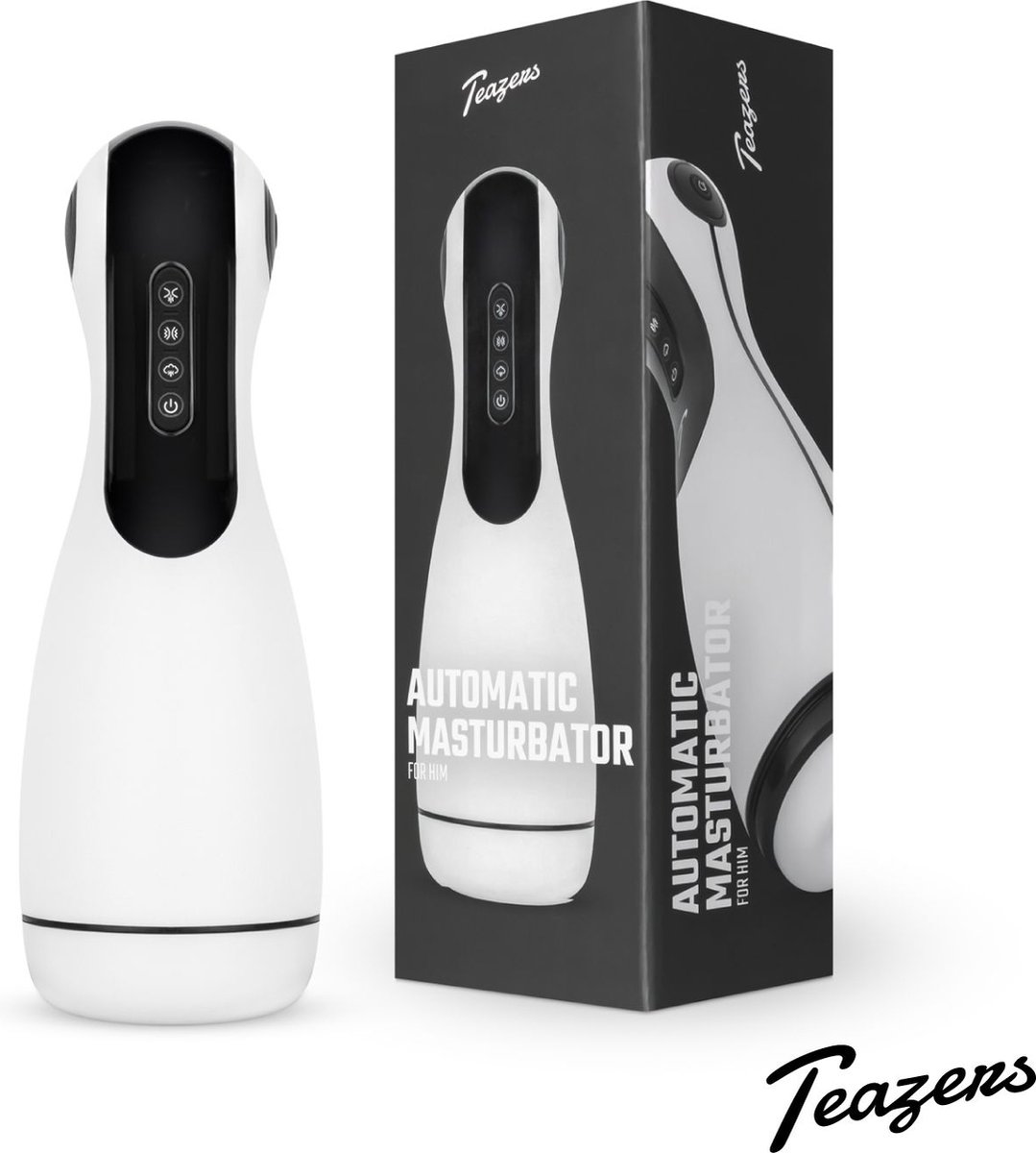 Goedkoopste Teazers - Automatische Masturbator - Oplaadbaar - Sex Toys voor Mannen - Masturbator voor Man - Masturbators - Wit