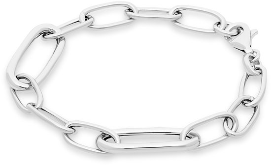 en armband ovale en ronde schakels - Home Collection