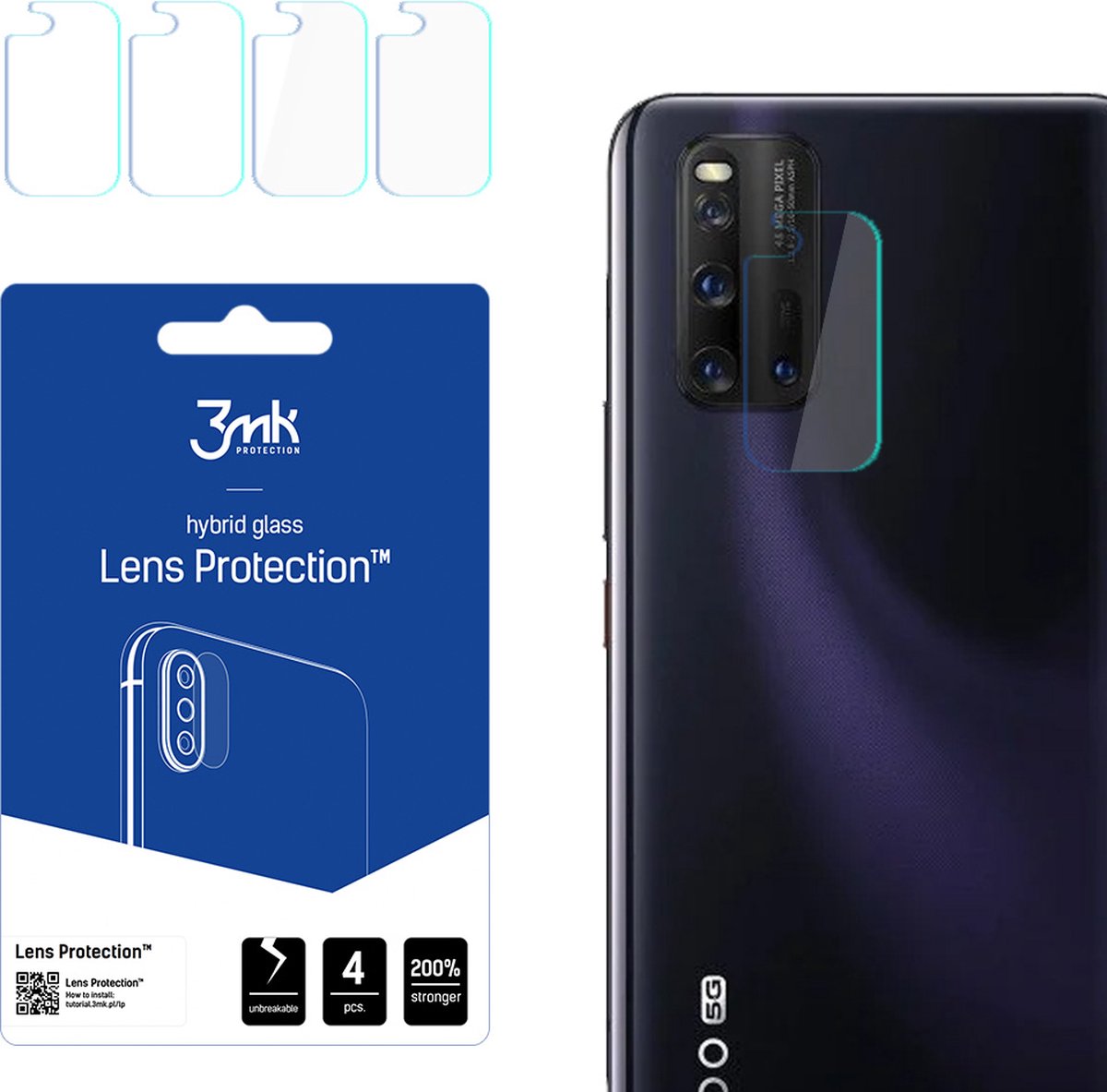 Vivo IQOO 3 5G - 3mk Lens Protection