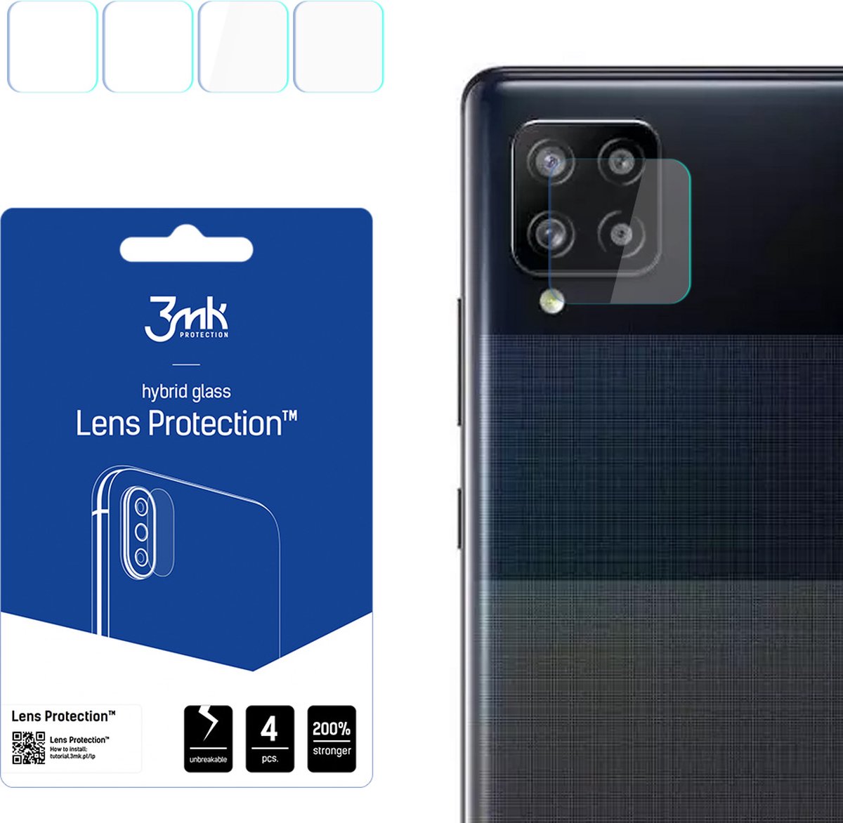 Samsung Galaxy M42 5G - 3mk Lens Protection