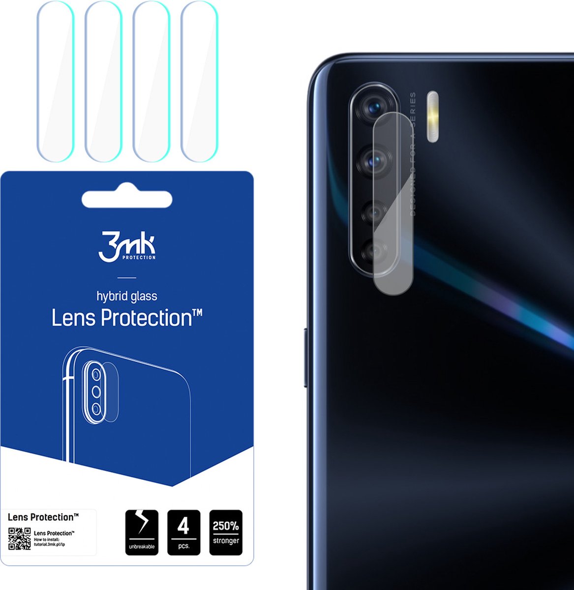 Oppo A91 - 3mk Lens Protection