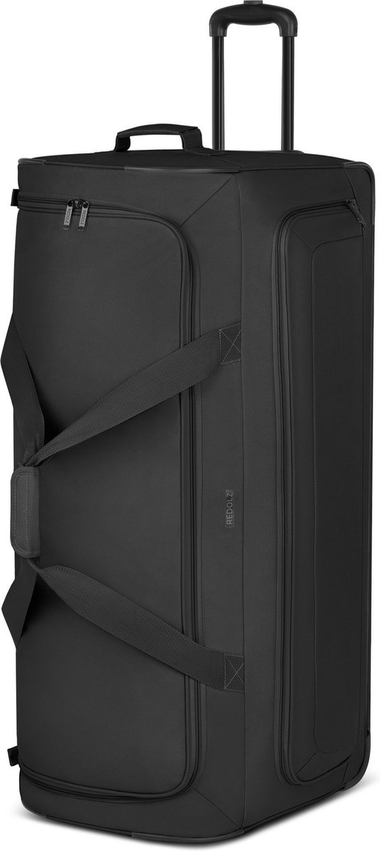 Stamartikel Duffle Essentials XXL Reistas Met Wielen - Zwart, 128 Liter, 91 Cm - Ideaal Voor Vliegreizen