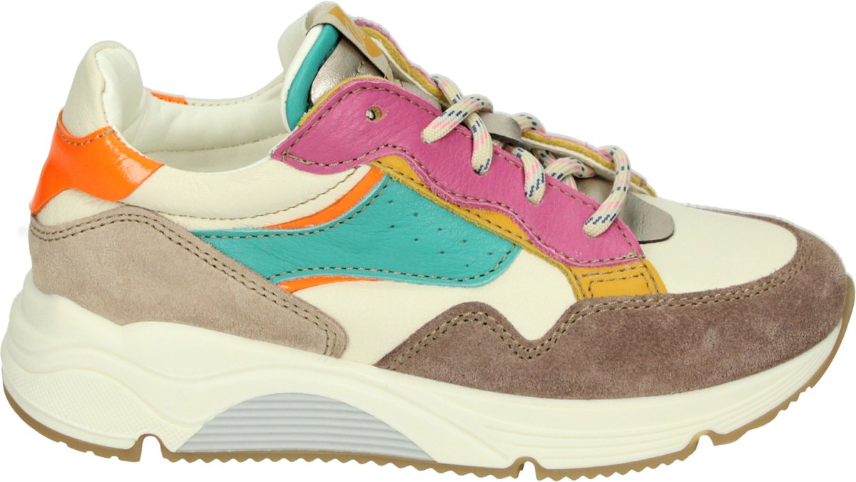 ocra - D365 - Lage schoenenMeisjesKindersneakers - Kleur: Bruin - Maat: 30