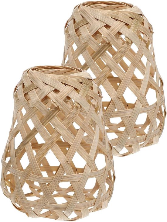 Kave Home Lampenkap Dakit Rotan, 60cm - L00061NW11