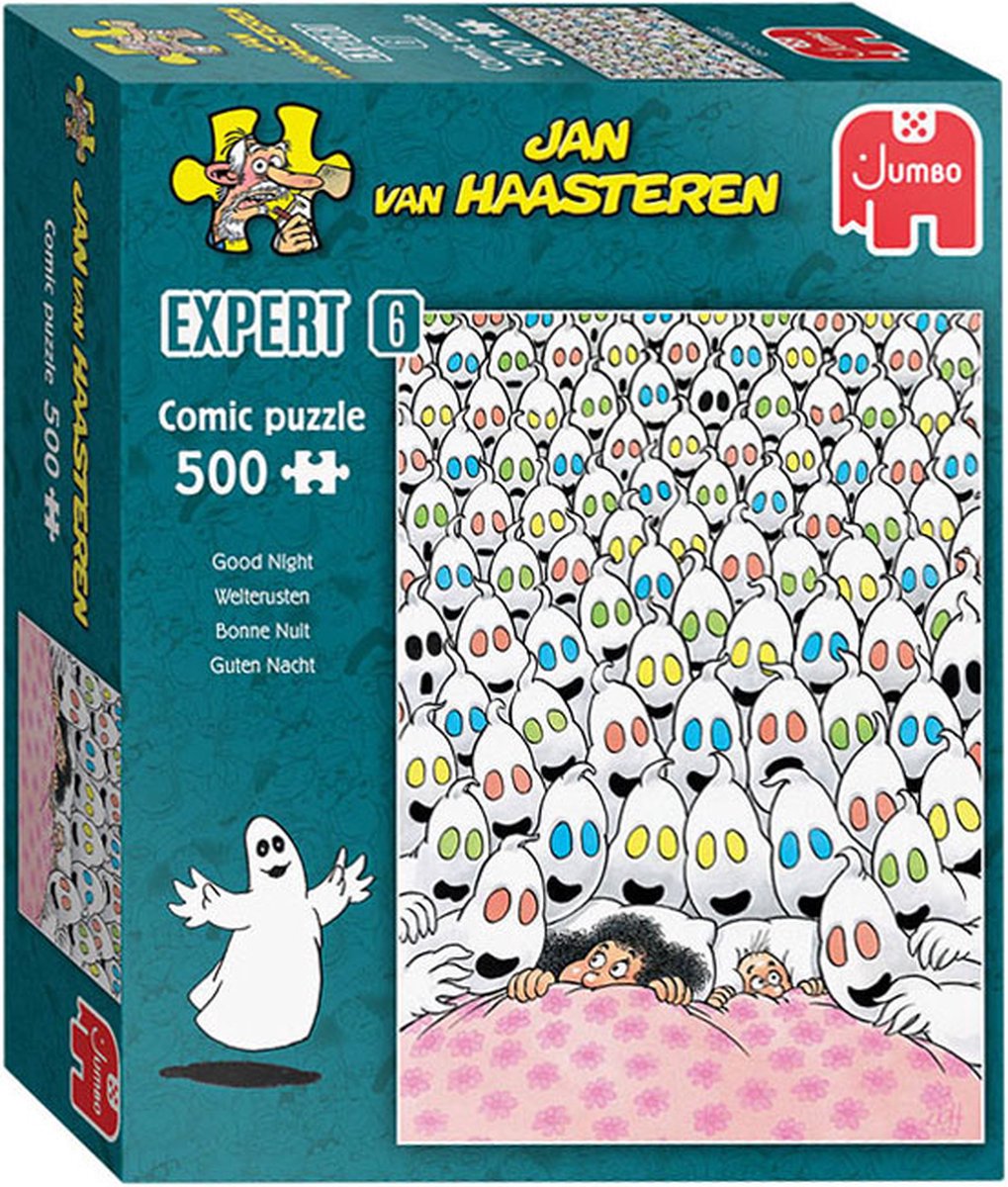 Jan van Haasteren Expert: Puzzel - Welterusten - 500 stukjes