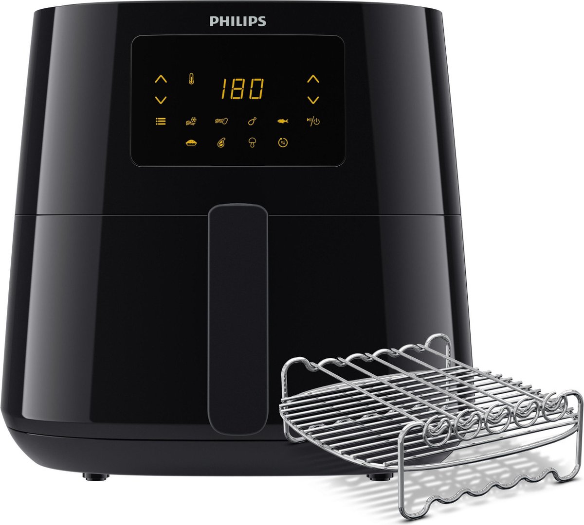 Philips Essential HD9270/96 Airfryer XL - heteluchtfriteuse - zwart - 6.2 liter - 1.2 kg