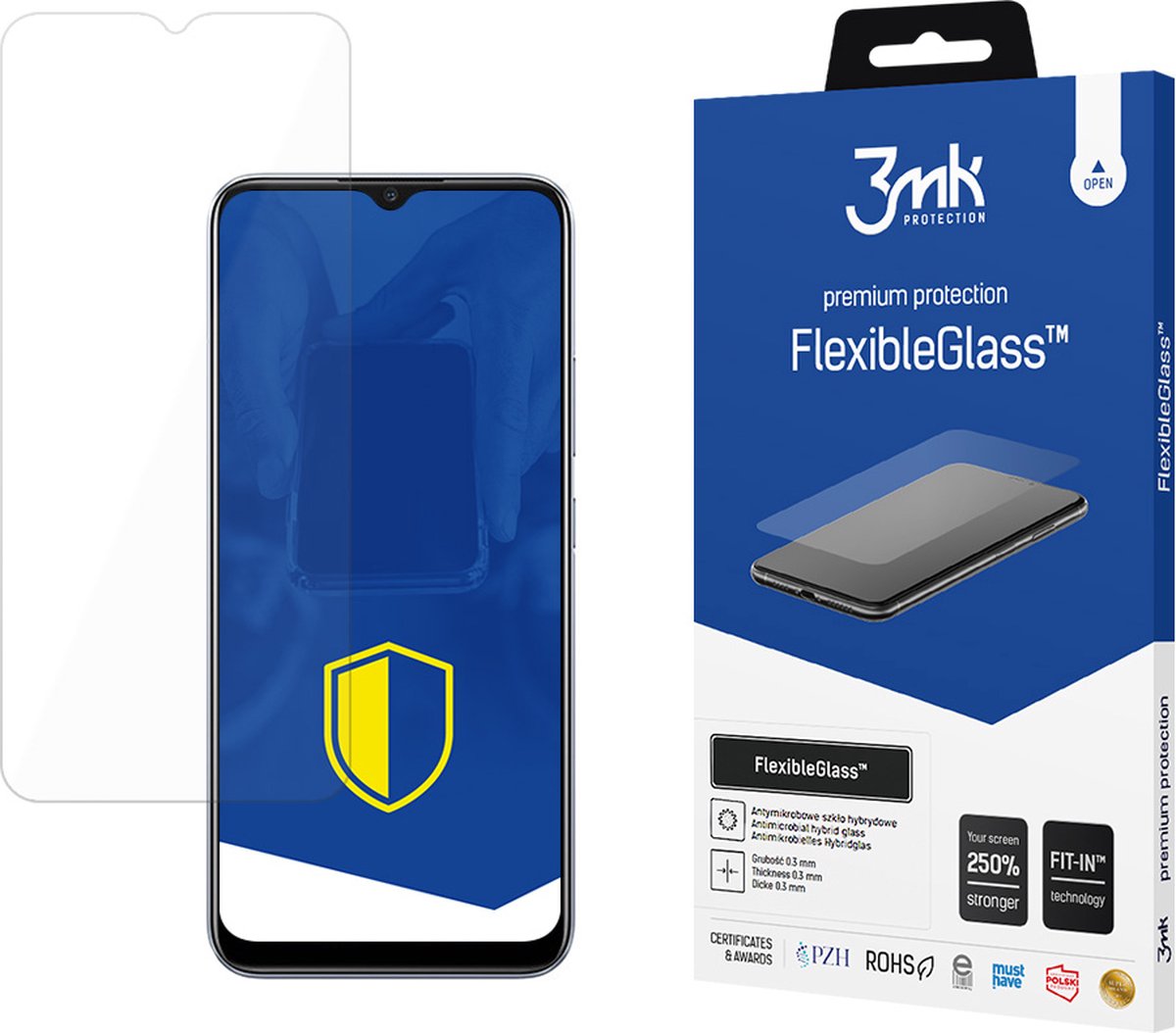 Realme C21 - 3mk FlexibleGlass