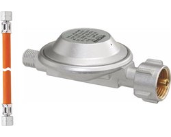 Gasdrukregelaar 50 mbar incl. IGT 150 cm gasslang - GOK