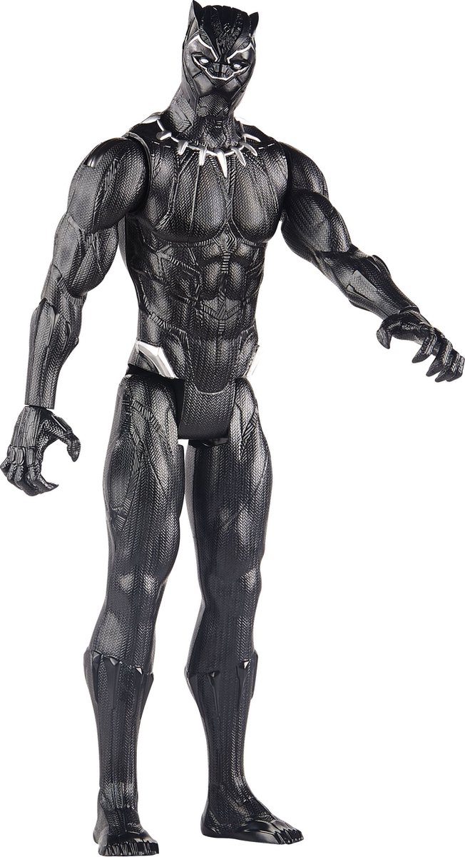 Hasbro Marvel actiefiguur Black Panther - Avengers Titan Hero 30 cm. — afbeelding 11