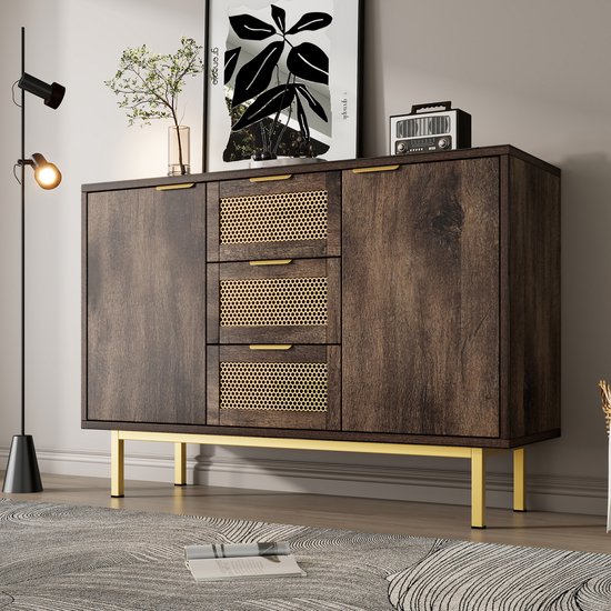 Bekijk Vintage Kast Met Glas op