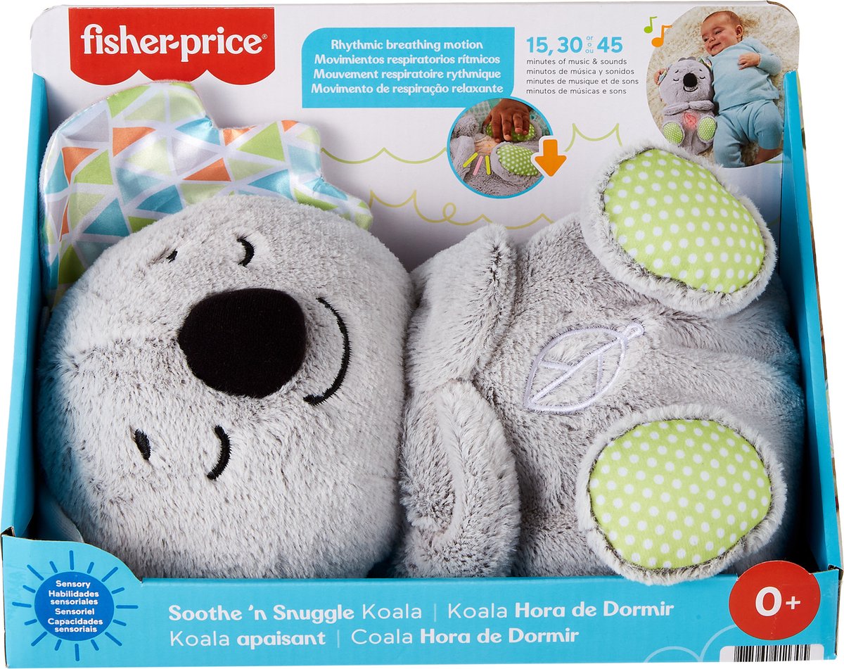 Fisher-Price Bedtijd Koala - Knuffel - Baby Speelgoed