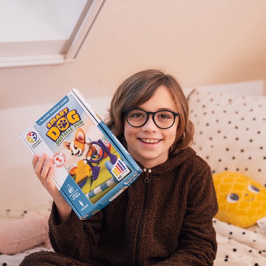 SmartGames Smart Dog - Logisch Denkspel - 60 uitdagingen - Compact Solospel voor Kinderen én Volwassenen - Vanaf 6 Jaar