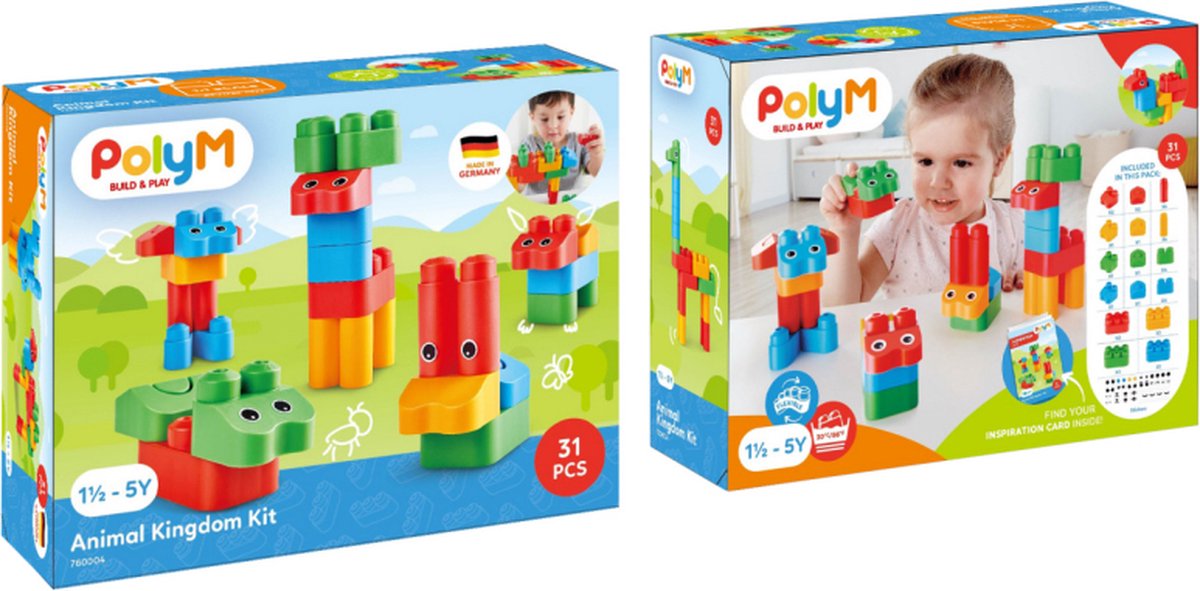 Polym Creative Starter Kit Bouwblokken 25-delig