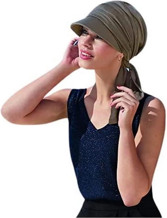 Foto: Hoofdband dusty brown one size van briana cap sun