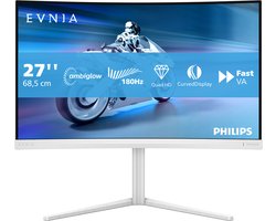 Philips Evnia 5000 27M2C5501 - Curved QHD Gaming Monitor - Ambiglow - 180hz - 27 inch