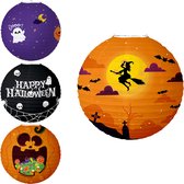 Lampionstokje - Halloween - Lampion - Decoratie Buiten - Versiering - Treklampion - Set - Sint Maarten - Licht