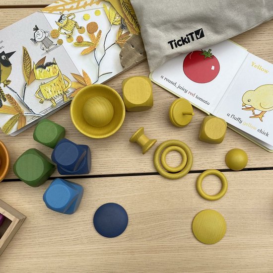 TickiT REGENBOOG HOUTEN SCHIJVEN van TickiT — afbeelding 5