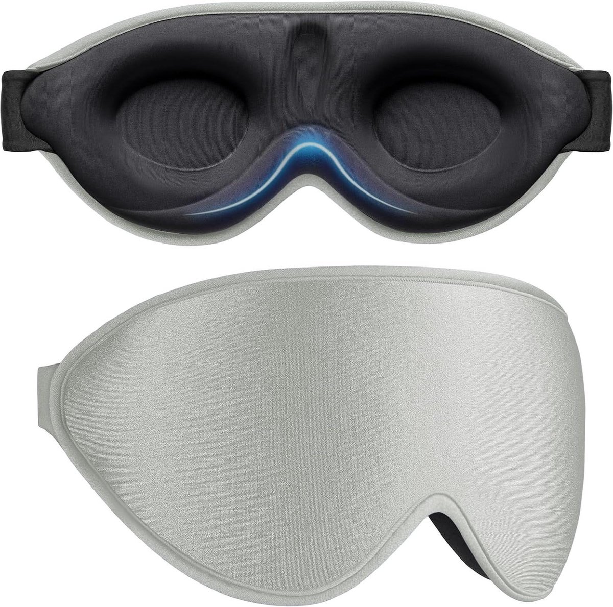 Verduisterend Slaapmasker voor Mannen en Vrouwen - Geen Oogdruk - 3D Ergonomisch Ontwerp - Wimpervriendelijk - Comfortabel om te Slapen