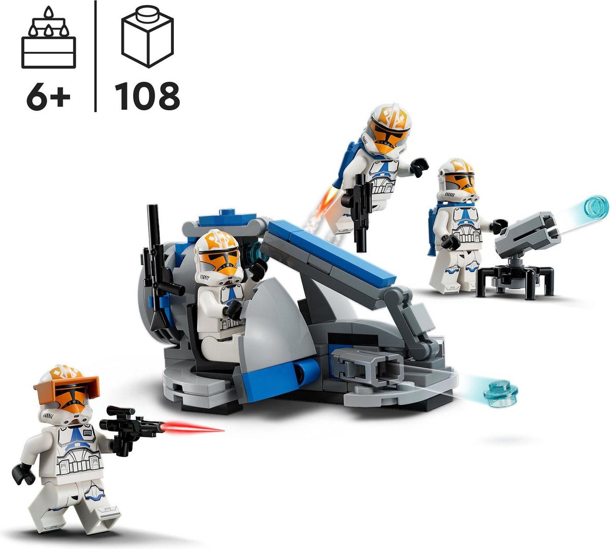 LEGO Star Wars 332nd Ahsoka's Clone Trooper Battle Pack - 75359 — afbeelding 7