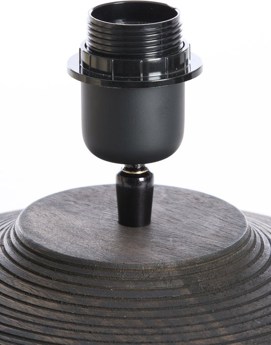 Light & Living - Pied de lampe KHOMAI - Ø30x23cm - Marron