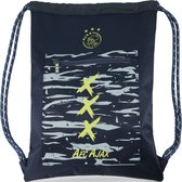 Ajax-gymtas blauw