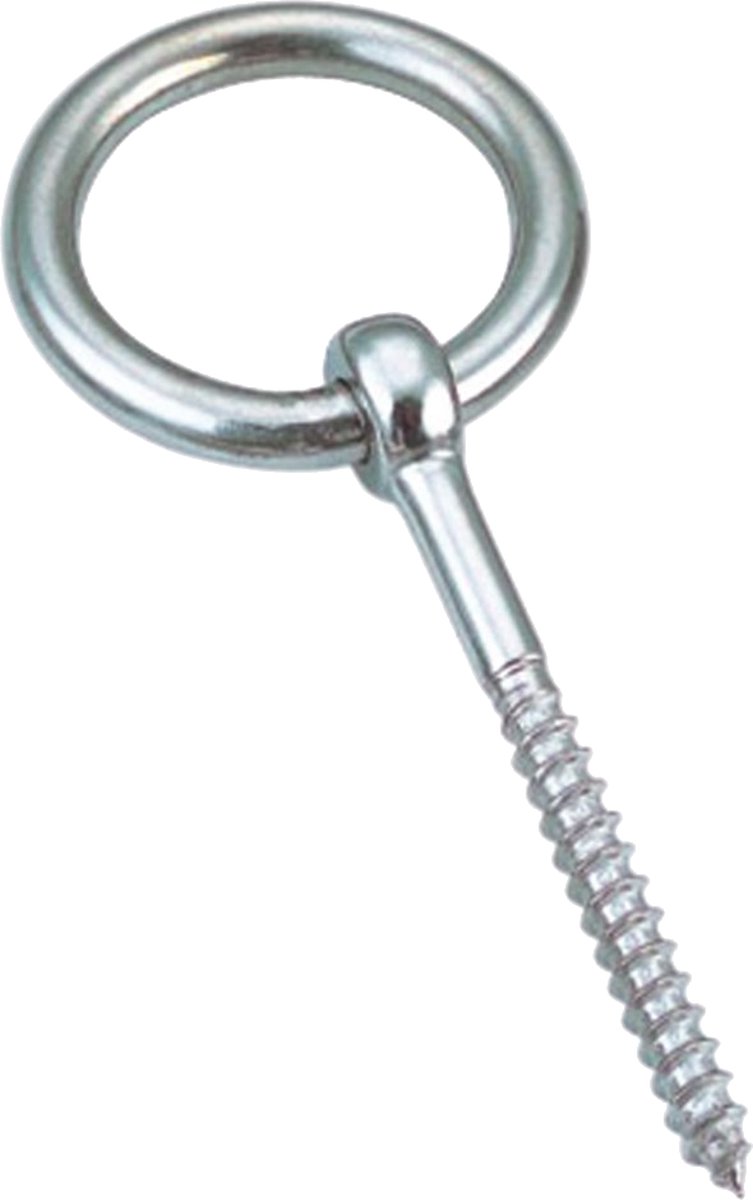 Seilflechter - Oogbout Met Ring - RVS A4 - Maat: M12 x 100