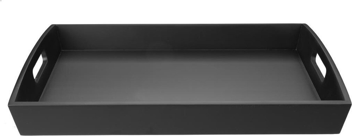 Olympia Bamboe Zwart Groot Dienblad 510x350x70mm - DP883 - Horeca & Professioneel