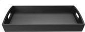 Groot plateau Olympia en Bamboe Zwart 510 x 350 x 70 mm - DP883 - Hôtellerie et Professionnel