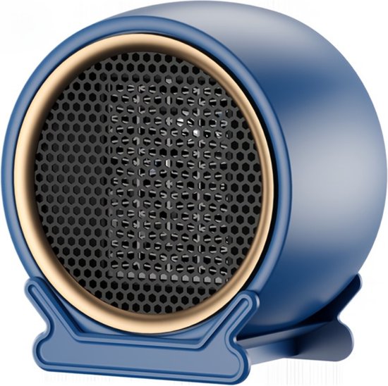 Bovista Elektrische Kachel - Haard - Heater - Mini Kachel - Ventilator Kachel - Blauw