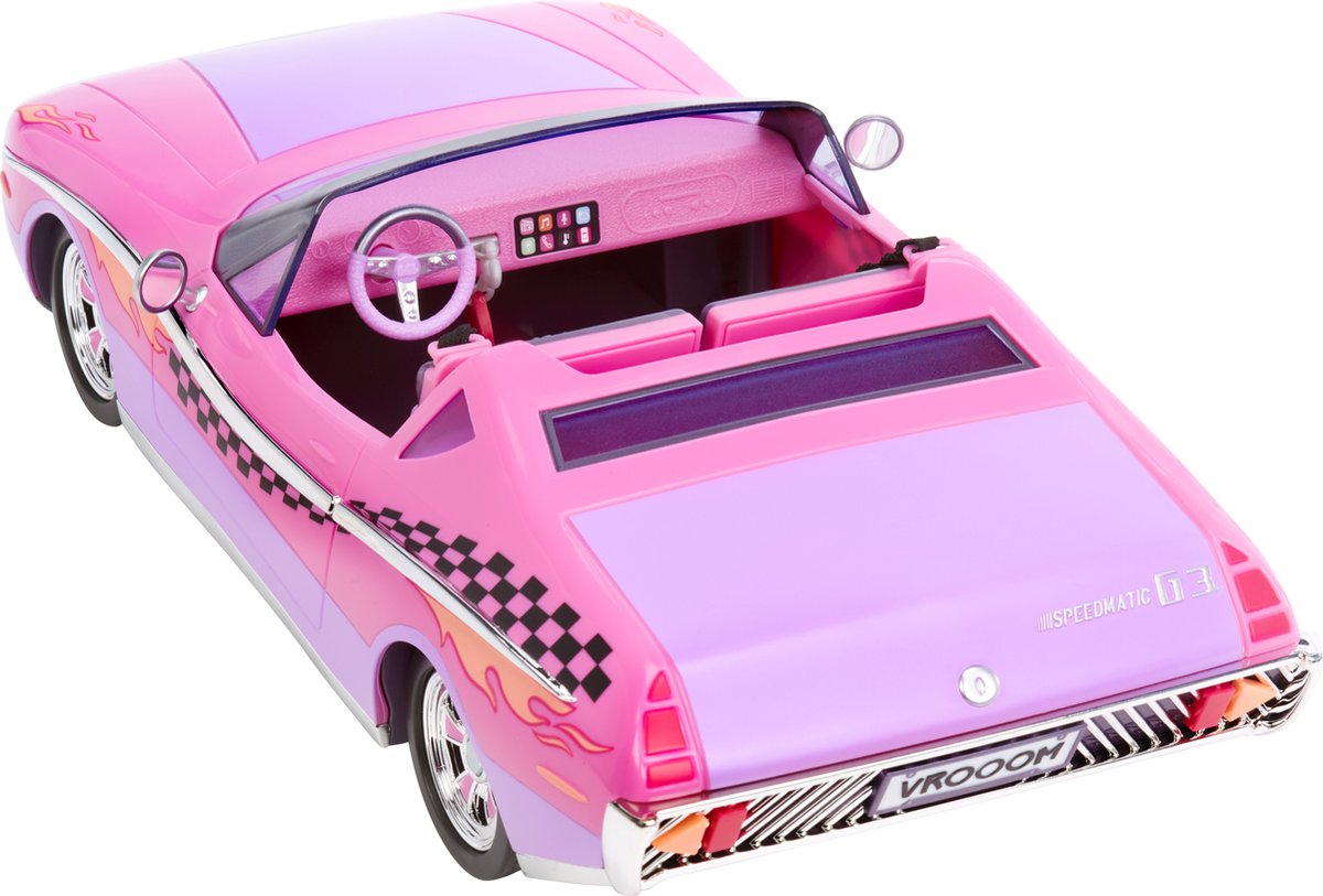 L.O.L. Surprise City Cruiser Auto - Roze/paarse cabrio - Met exclusieve minipop - Met modepop — afbeelding 14