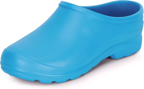 Foto: Ladeheid unisex clogs tuinklompen tuinschoenen lichte dames heren blauw 47 la dw xclap