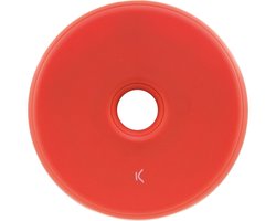 KSIX Mini draadloze oplader 5W rood